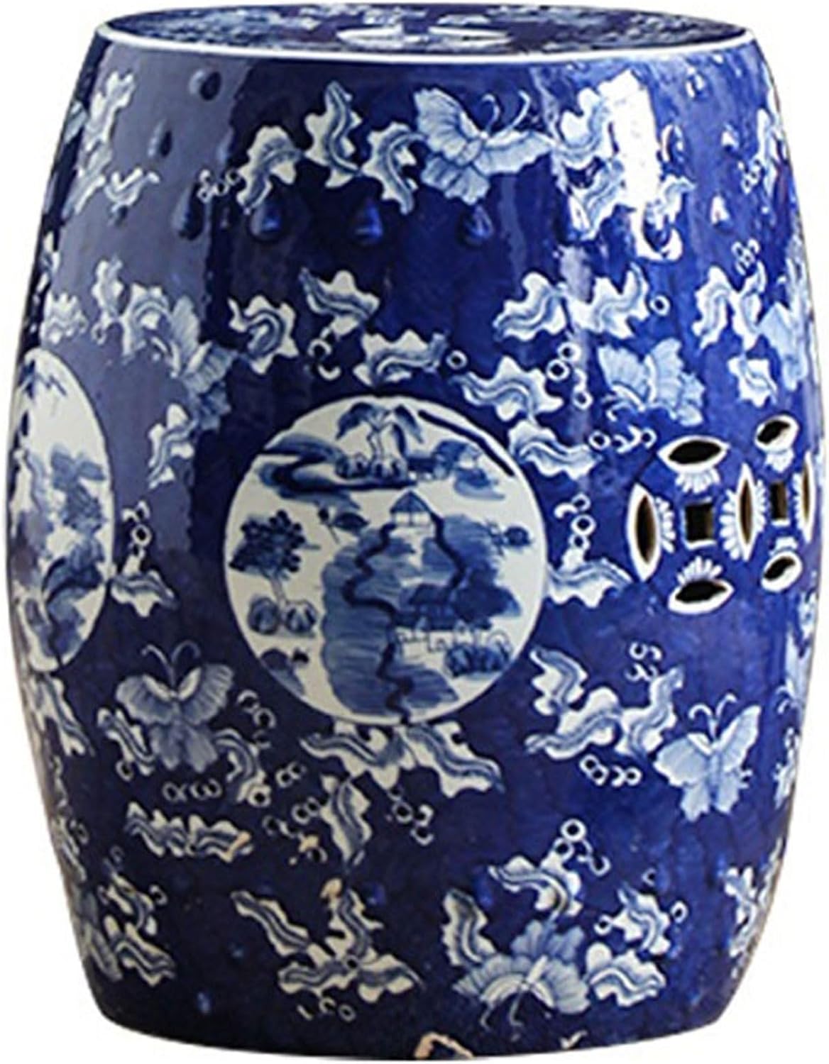 装飾的なセラミックガーデンスツール, 装飾的なセラミックガーデン